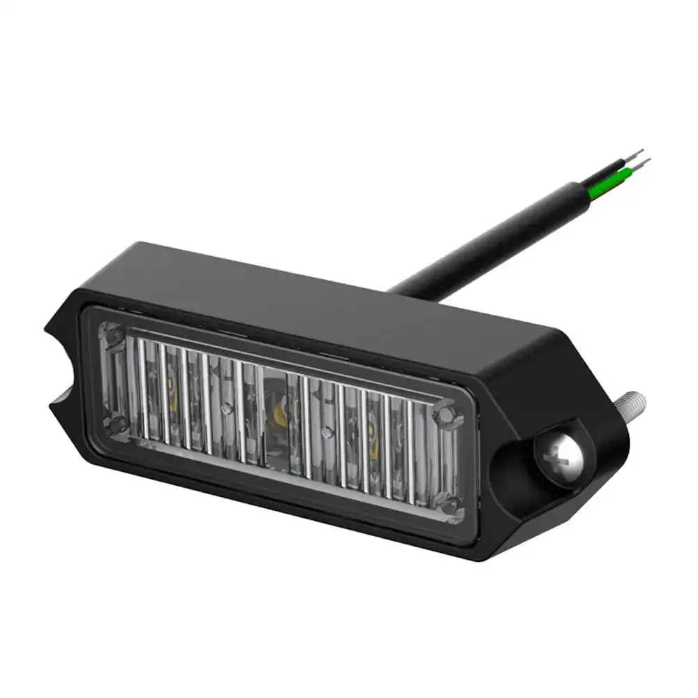 PST 2 x Surface Grille Strobe Light Amber SAE Certified - Premium Services Technologies 