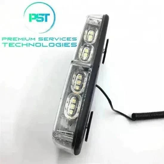 [AMBER] LED Rooftop 12 Inch Mini Strobe Lights Bar - Premium Services Technologies 