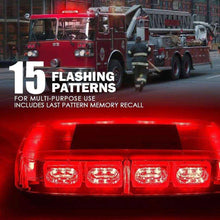 Cargar imagen en el visor de la galería, [RED] LED Rooftop 12 Inch Mini Emergency Strobe Lights Bar - Premium Services Technologies 